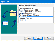 Calendarscope - Import and Export